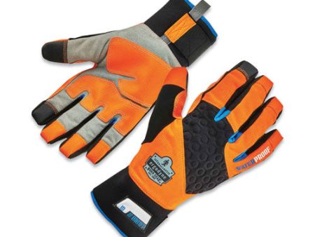 Proflex 818wp Thermal Wp Gloves With Tena-grip, Orange, 2x-large, Pair Sale