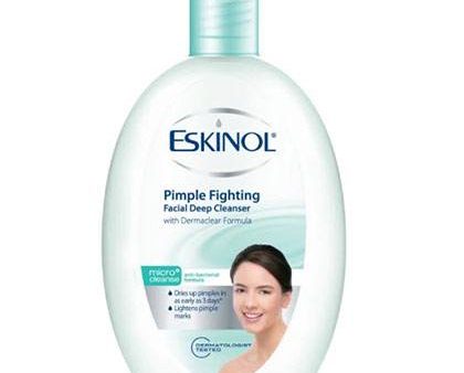 Eskinol Pimple Fighting Facial Cleanser 225ml Hot on Sale