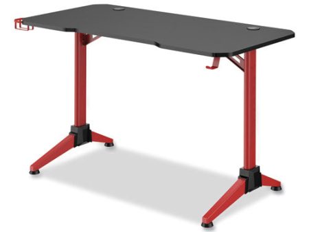 Ultimate Computer Gaming Desk, 47.2  X 23.6  X 29.5 , Black red Supply