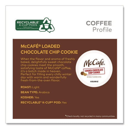 Loaded Chocolate Chip Cookie K-cups, 24 box Hot on Sale