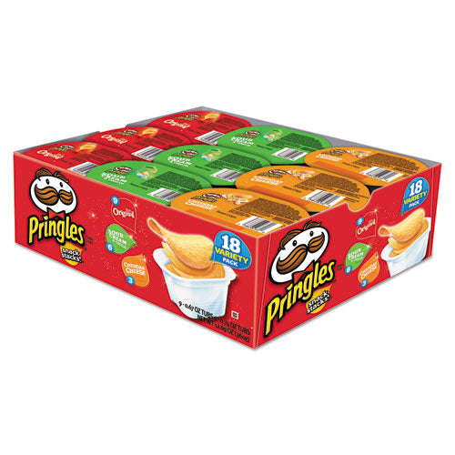 Potato Chips, Variety Pack, 0.74 Oz Canister, 18 box Sale