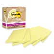 100% Recycled Paper Super Sticky Notes, 3  X 3 , Canary Yellow, 70 Sheets pad, 5 Pads pack Online now