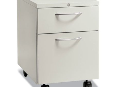 Flagship Mobile Pedestal, Left Or Right, 2-drawer: Box file, Letter, Loft, 15 X 22.88 X 22 Discount