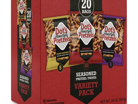 Variety Pack, Assorted Flavors, 1 Oz Bag, 20 box Cheap