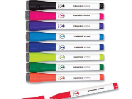 Medium Point Dry Erase Markers, Medium Tip, Assorted Colors, 10 pack Online