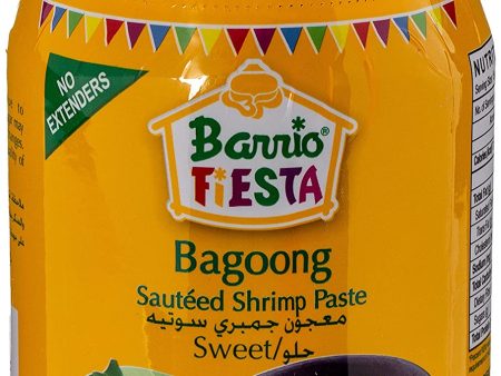 Barrio Fiesta Bagoong Sweet Sauteed Shrimp Paste Online now