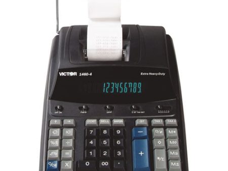 1460-4 Extra Heavy-duty Printing Calculator, Black red Print, 4.6 Lines sec Supply