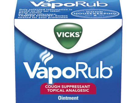 Vaporub, 1.76 Oz Jar, 36 carton Supply