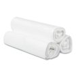 High-density Commercial Can Liners, 30 Gal, 10 Mic, 30  X 37 , Clear, Interleaved Roll, 25 Bags roll, 20 Rolls carton Sale