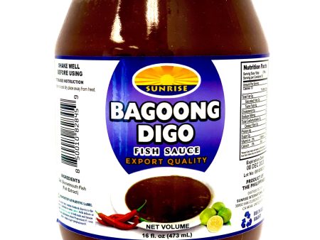 Sunrise Bagoong Digo 16oz distributed by Sunrise For Discount