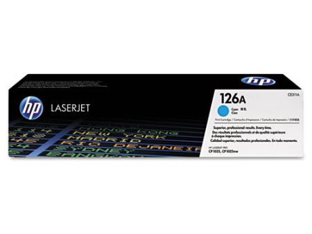 Hp 126a, (ce311a) Cyan Original Laserjet Toner Cartridge Hot on Sale