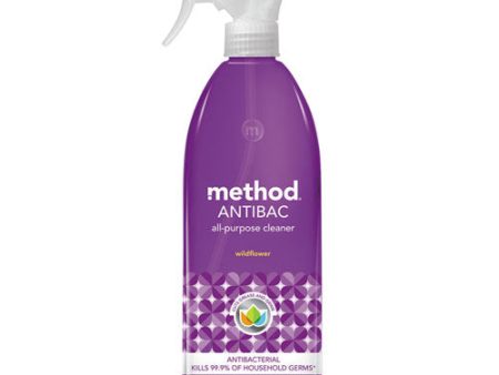 Antibac All-purpose Cleaner, Wildflower, 28 Oz Spray Bottle For Sale