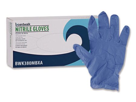 Disposable General-purpose Nitrile Gloves, Medium, Blue, 4 Mil, 100 box Online