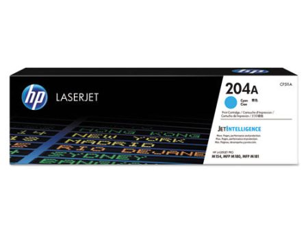 Hp 204a, (cf511a) Cyan Original Laserjet Toner Cartridge Online now