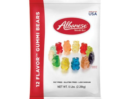 Gummi Bears, 5 Lb Pouch, Assorted Sale