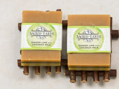 Sacred Earth Ginger Lime w  Coconut Milk Soap Online