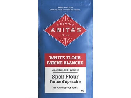 Anita s Organic White Unbleached SPELT Flour (1kg) Sale