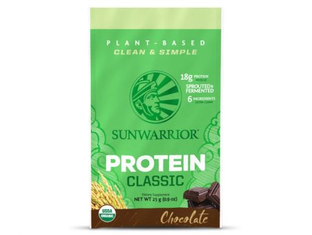 Sunwarrior Classic Chocolate Protein - SINGLE SERVE (25g) Online