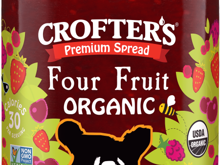 Crofter s Organic Four Fruit Spread 383ml Online