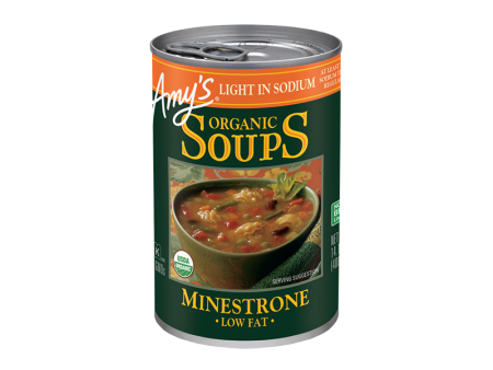 Amy s Organic Minestrone Soup - Low Sodium 398ml Hot on Sale