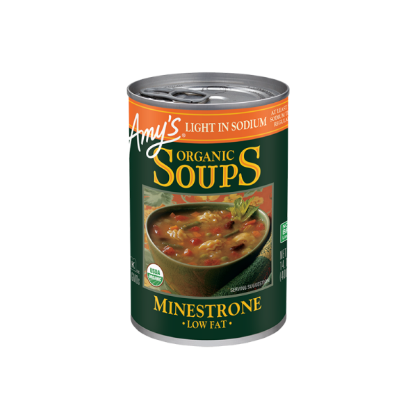 Amy s Organic Minestrone Soup - Low Sodium 398ml Hot on Sale